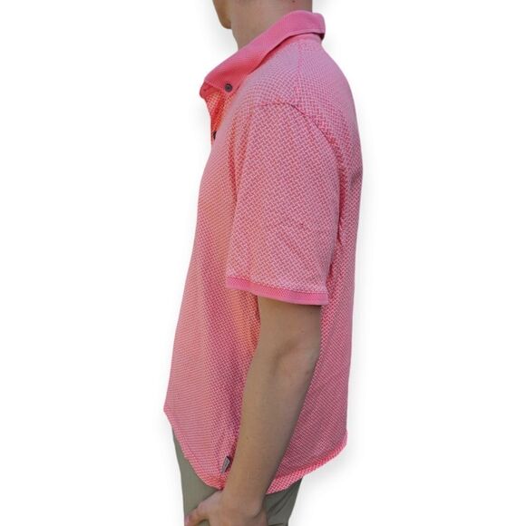 Ted Baker Coral/Pink Polo Shirt - Picture 4 of 8